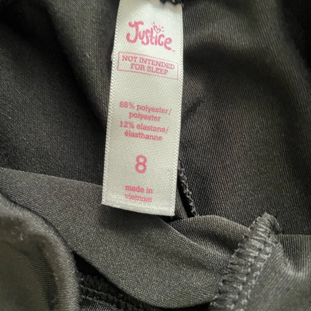 Justice leggings crop girls